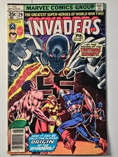 Invaders 1978 marvel for sale  Woodbridge