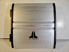 Amplificador monobloque JL AUDIO e1200 amplificador sin probar leer anuncio 4 piezas o reparación segunda mano  Embacar hacia Mexico