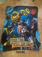 Transformers 58x46 throw for sale  Forsyth