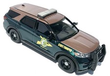 MotorMax escala 1/43 2022 Ford Explorer New Hampshire State Police personalizado comprar usado  Enviando para Brazil