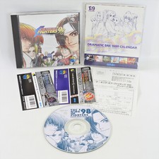 THE KING OF FIGHTERS 98 com calendário * Spine of Neo Geo CD 0228 novo em folha comprar usado  Enviando para Brazil