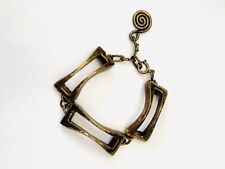 Bracelet brutaliste bronze d'occasion  Amiens-