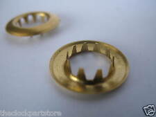 Keyhole grommets brass for sale  UK