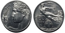 Centesimi 1909 spl usato  Italia