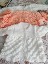 Hand knitted baby for sale  LOWESTOFT