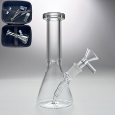 Cachimbo de água de vidro 5"" difusor de bong Perc borbulhador de narguilé para fumar com conjunto de caixa de ferramentas comprar usado  Enviando para Brazil
