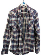 Levi button plaid for sale  UK