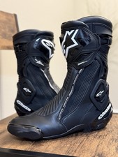 Botas de motocicleta Alpinestars SMX Plus V2 masculinas pretas comprar usado  Enviando para Brazil