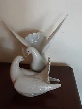 Lladro porcelain doves for sale  TODMORDEN