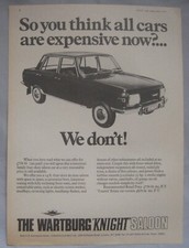 1972 wartburg knight for sale  DARWEN