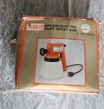 Pistola de pintura elétrica sem ar Webber vintage 110V com manual de operação comprar usado  Enviando para Brazil