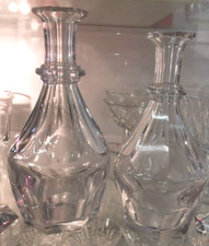 Paire carafes cristal d'occasion  Yffiniac