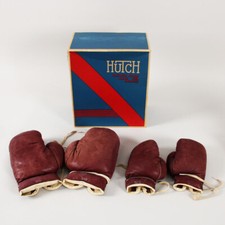 Conjunto de luvas de boxe infantis de couro Hutch Sporting Goods vintage década de 1930-1940’s comprar usado Conjunto de luvas de boxe infantis de couro Hutch Sporting Goods vintage década de 1930-1940’s comprar usado  Enviando para Brazil