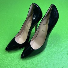 Sapatos Christian Louboutin Feminino Tamanho 38 Couro Patente Salto Clássico Feito Nele comprar usado  Enviando para Brazil