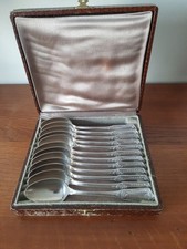 Ancien coffret cuilleres d'occasion  Saint-Gilles-Croix-de-Vie