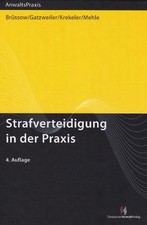 Strafverteidigung praxis gebraucht kaufen  Berlin