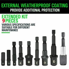 9pcs socket adapter for sale  Duluth