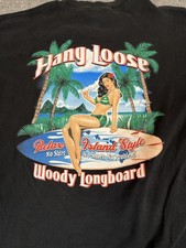 Camisa masculina solta pendurada grande preta estilo ilha relax amadeirada longboard surf camiseta comprar usado Camisa masculina solta pendurada grande preta estilo ilha relax amadeirada longboard surf camiseta comprar usado  Enviando para Brazil