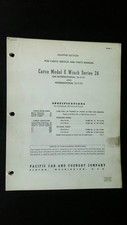 Carco model winch for sale  Niagara Falls