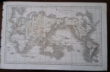 Mappamondo secondo mercator usato  Marsala