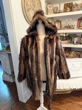 Raccoon fur coat for sale  Glen Ellyn
