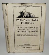 Parliamentary practice gen for sale  Seneca Falls