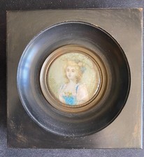Portrait miniature ancien d'occasion  Baillargues