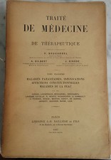 Usado, 1897 Tratado Medicina Enfermedades Parasitarias Tomo III Bailliere París En 4 Be comprar usado  Enviando para Brazil