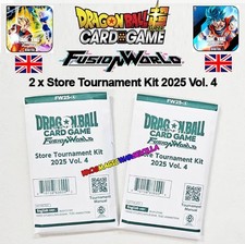 DRAGON BALL FUSION WORLD - 2 x Store Tournament Kit 2025 Vol. 4 ENGLISH SEALED comprar usado DRAGON BALL FUSION WORLD - 2 x Store Tournament Kit 2025 Vol. 4 ENGLISH SEALED comprar usado  Enviando para Brazil
