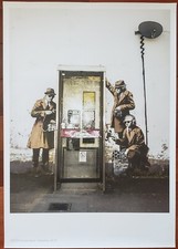 Banksy phone booth d'occasion  Expédié en Belgium