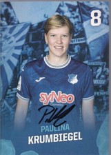Autogramm paulina krumbiegel gebraucht kaufen  Berlin