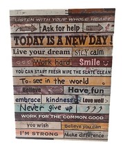 Inspirational wall art for sale  Downey