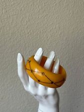 Bakelite bracelet butterscotch d'occasion  Expédié en Belgium