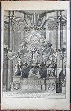 Stampa antica cattedra usato  Roma