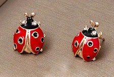Ladybug earrings bug for sale  Sulphur Springs