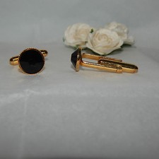 Gold plated cufflinks for sale  NORTH TAWTON