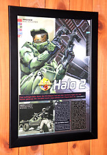 Halo 2 Xbox One Xbox 360 pôster promocional antigo / página de anúncio emoldurada. comprar usado  Enviando para Brazil