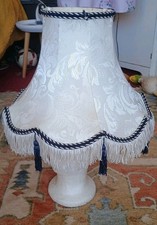 Vintage scalloped jacquard for sale  PRESTATYN