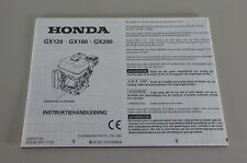 Instruktiehandleiding honda mo gebraucht kaufen  Jever