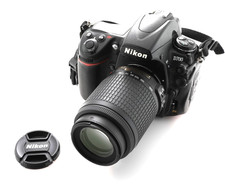 Câmera Digital Nikon D700 DSLR com Lente 55-200 28.642 Cliques comprar usado  Enviando para Brazil