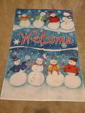 Welcome snowmen winter for sale  Flemington