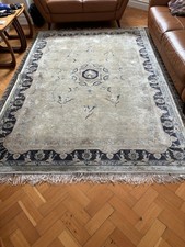 Silk chinese rug for sale  BIRKENHEAD