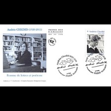 Fdc andrée chedid d'occasion  Crécy-la-Chapelle