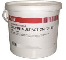Chlore multi actions d'occasion  Blangy-sur-Bresle