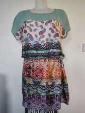 Robe fluide imprimé d'occasion  Tourcoing