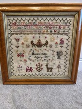 Antique 1809 needlework for sale  STOCKPORT
