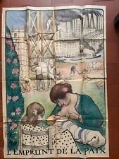 Grande affiche originale d'occasion  Châteauroux