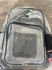 Usado, Mochilas transparentes grandes resistentes, MELHORES PARA ESCOLA E ESTÁDIO comprar usado  Enviando para Brazil