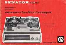 Senator 422 volltransistor gebraucht kaufen  Singen (Hohentwiel)