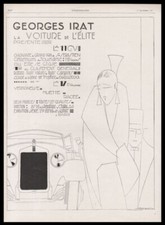 Publicité 1927 automobile d'occasion  Grasse